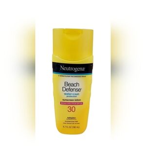 Neutrogena Beach Defense Water-Resistant Body Sunscreen Lotion Spf30